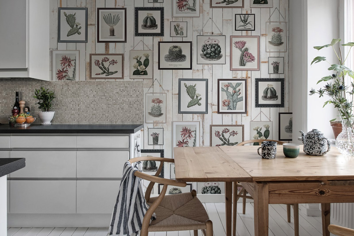 Wandbild Cactus Wall Art - Faded