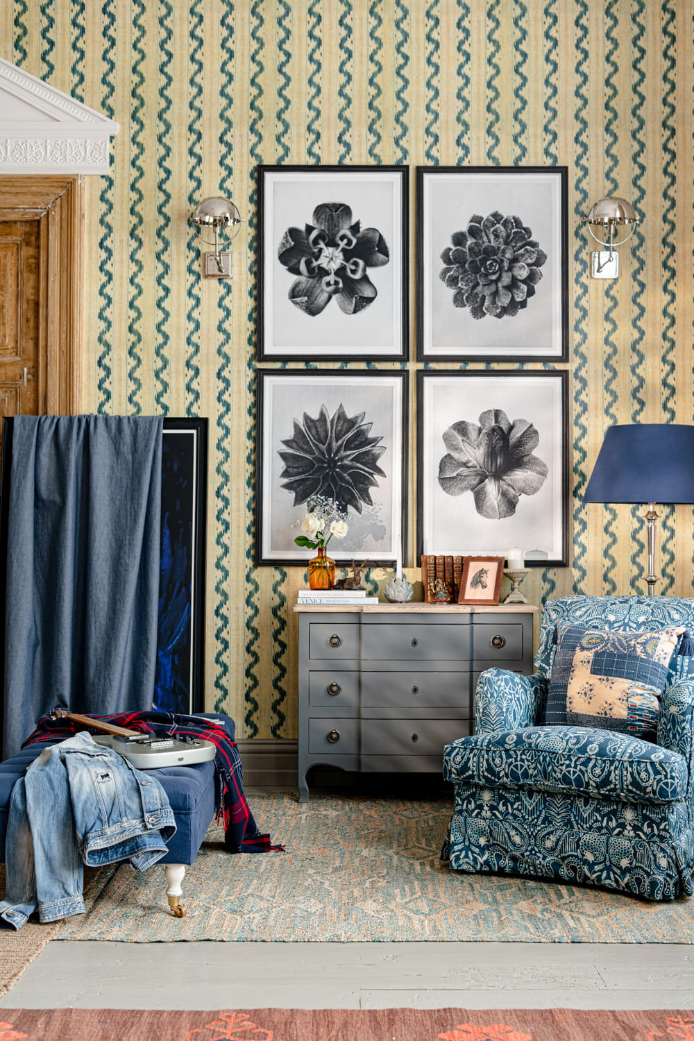 Tapete Vintage Ikat - WP30103