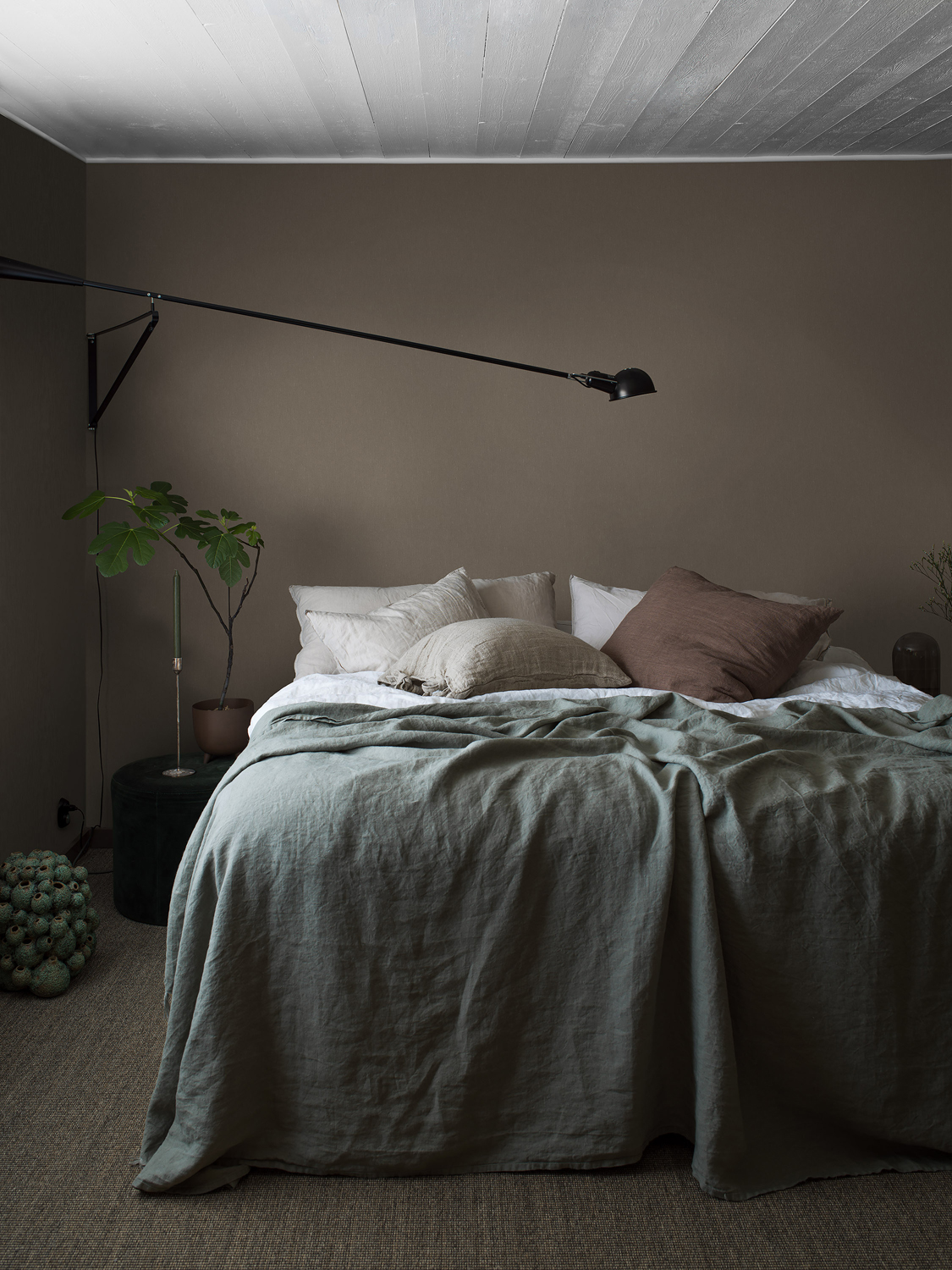 Tapete Linen - Vintage Wood