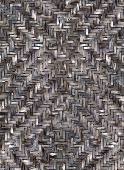 Wandbild Weave - Ebony