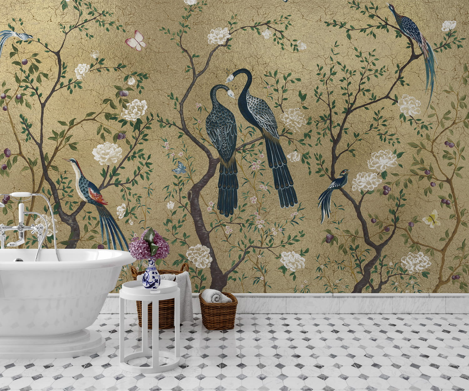 Wandbild Edo Metallics - Extra Gold