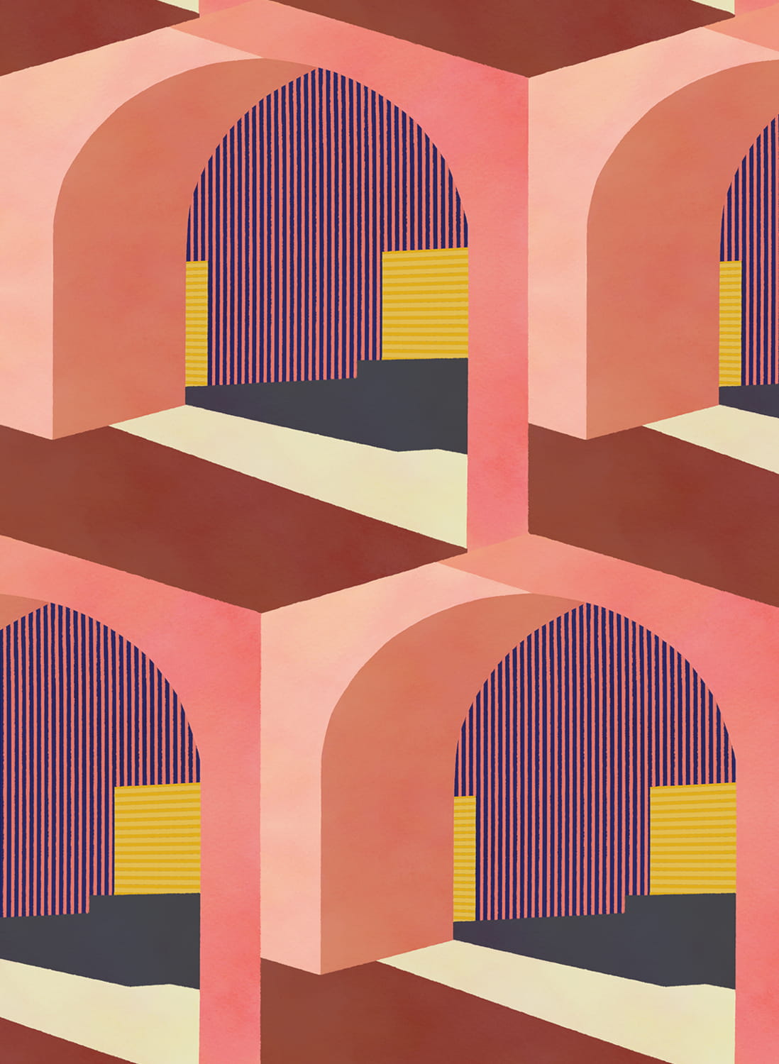 Tapete Soller - Peach