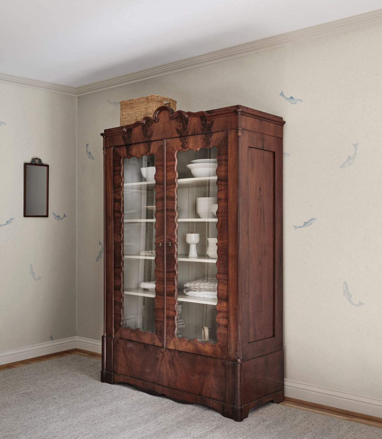 Wandbild Hav - Misty Blue