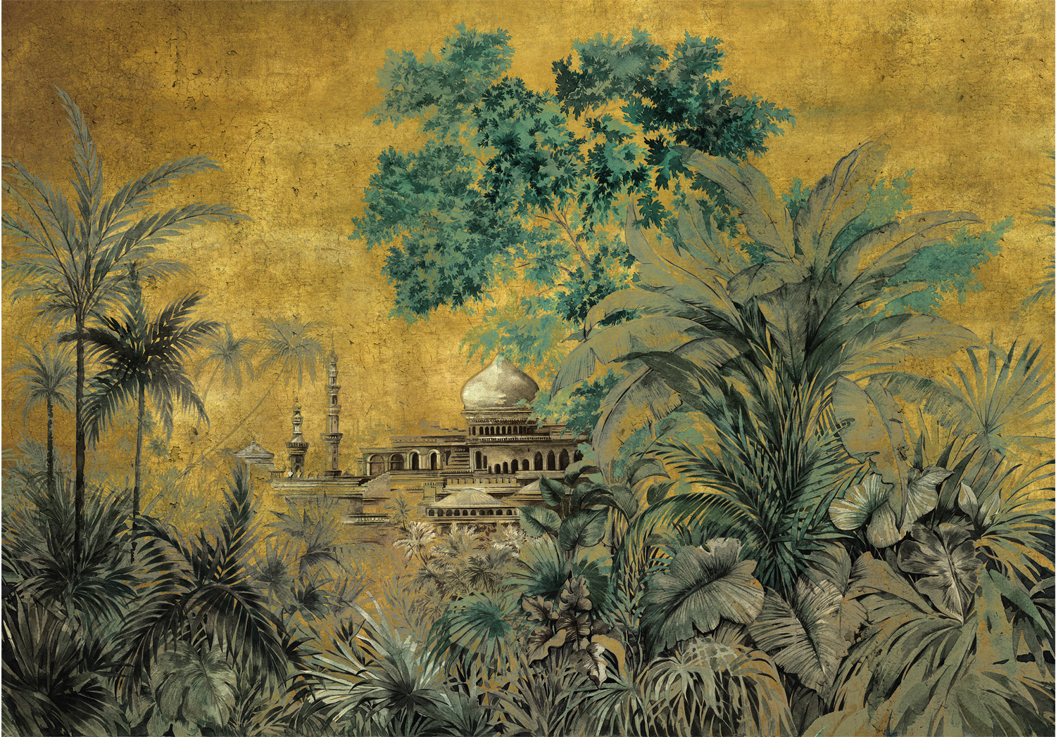 Wandbild Taj Mahal - Chai