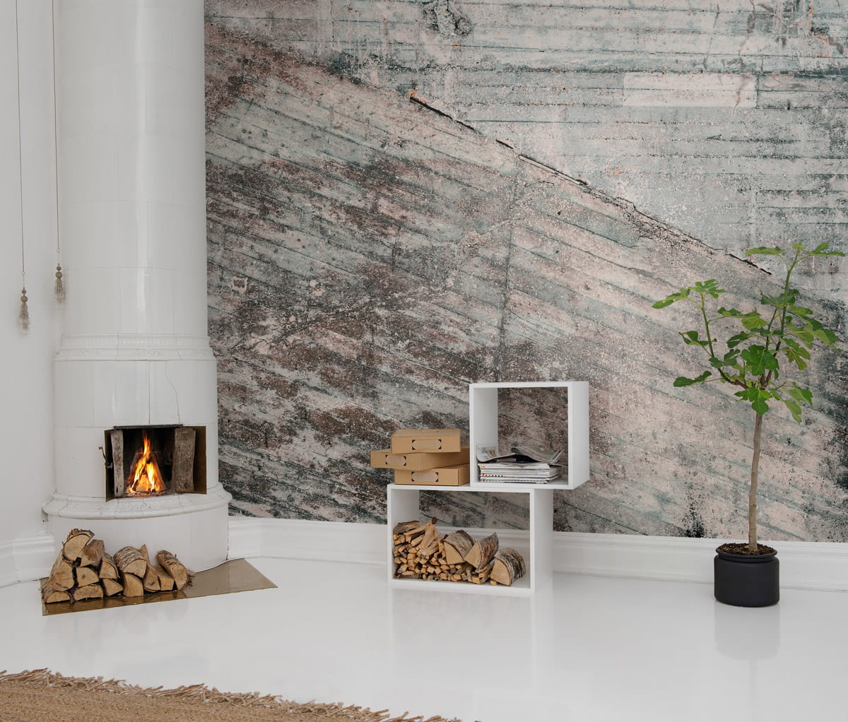 Wandbild Lingering Wall