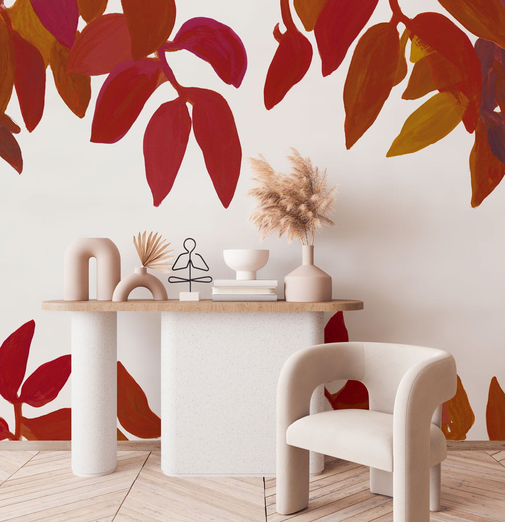 Wandbild Tango - Terracotta