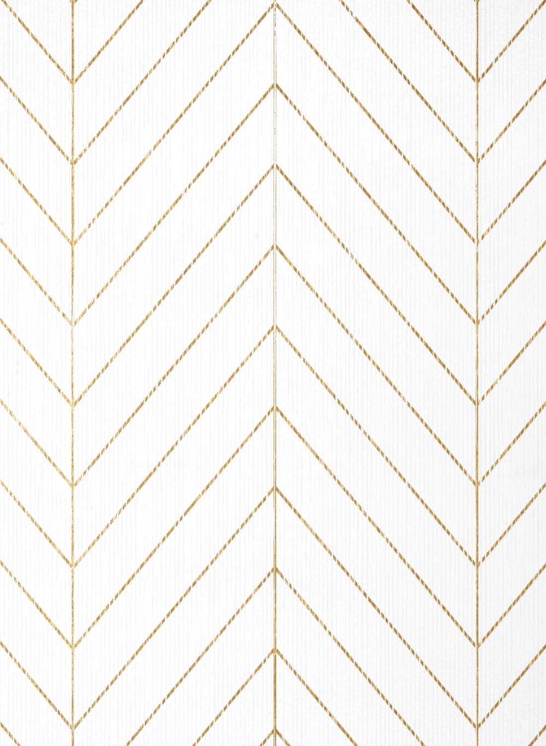 Tapete Land Bridge - White and Metallic Gold