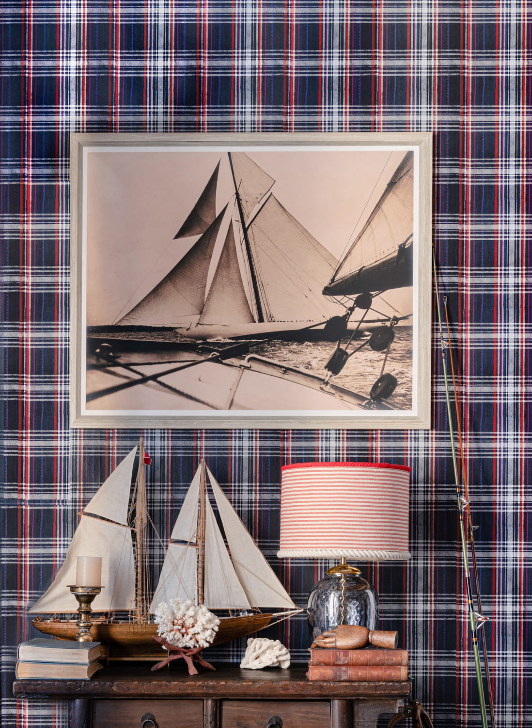 Tapete Seaport Plaid