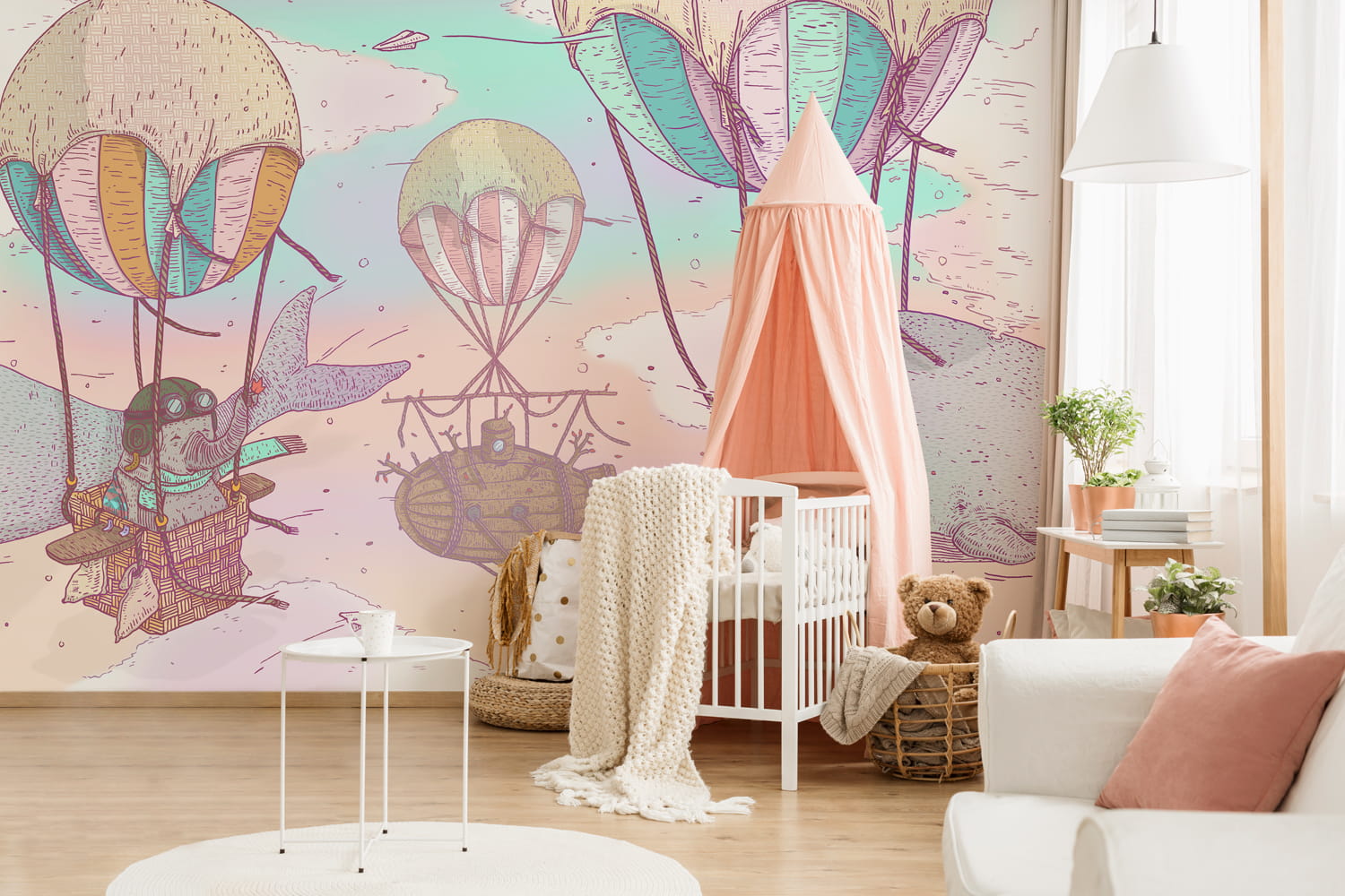 Wandbild Ballon Rides - Crystal