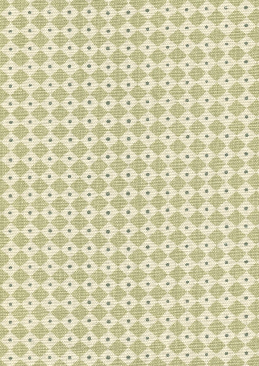 Fabric Diamond Dot - Greengage