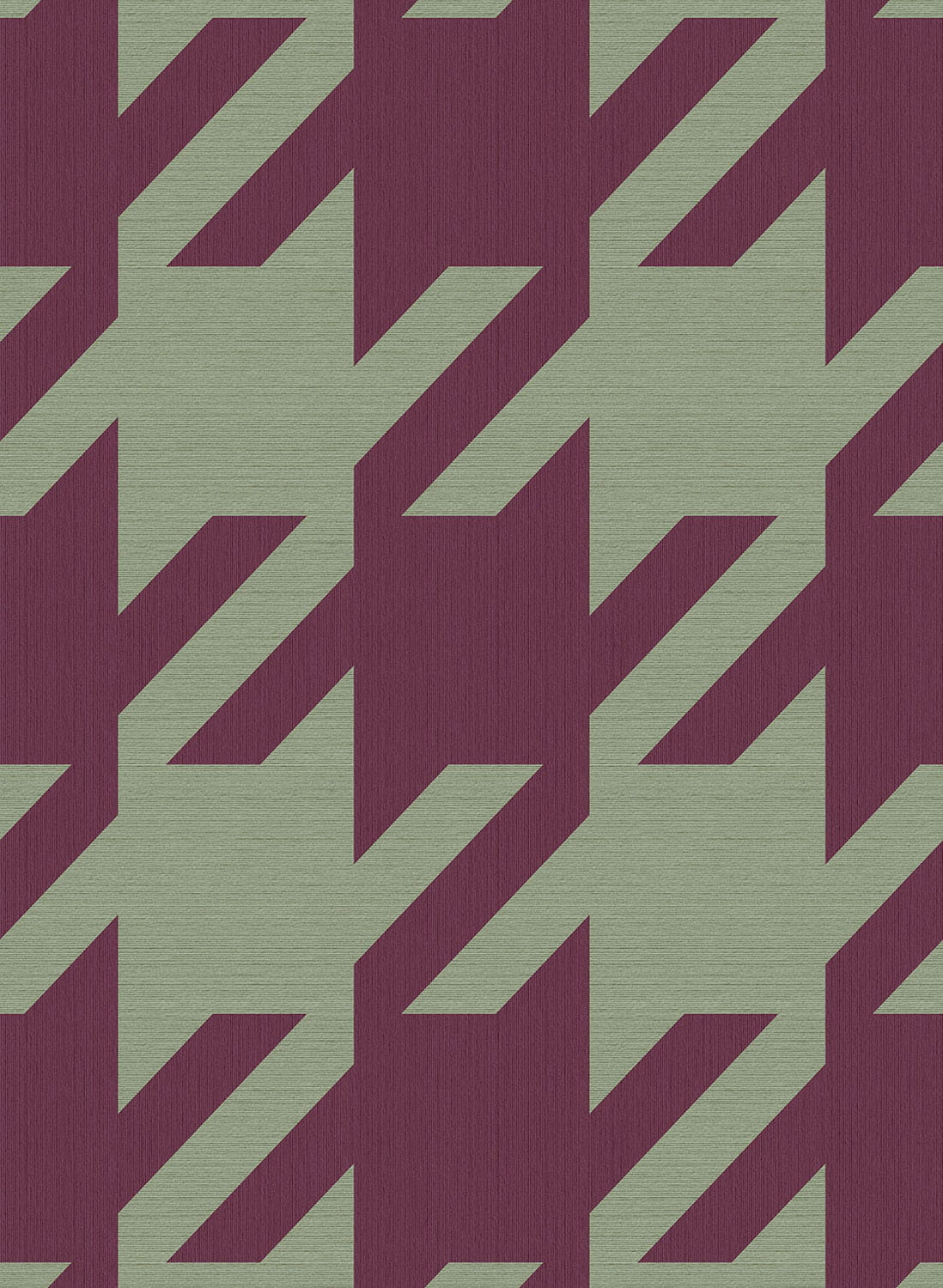 Wandbild Pied De XL - Burgundy Pistache