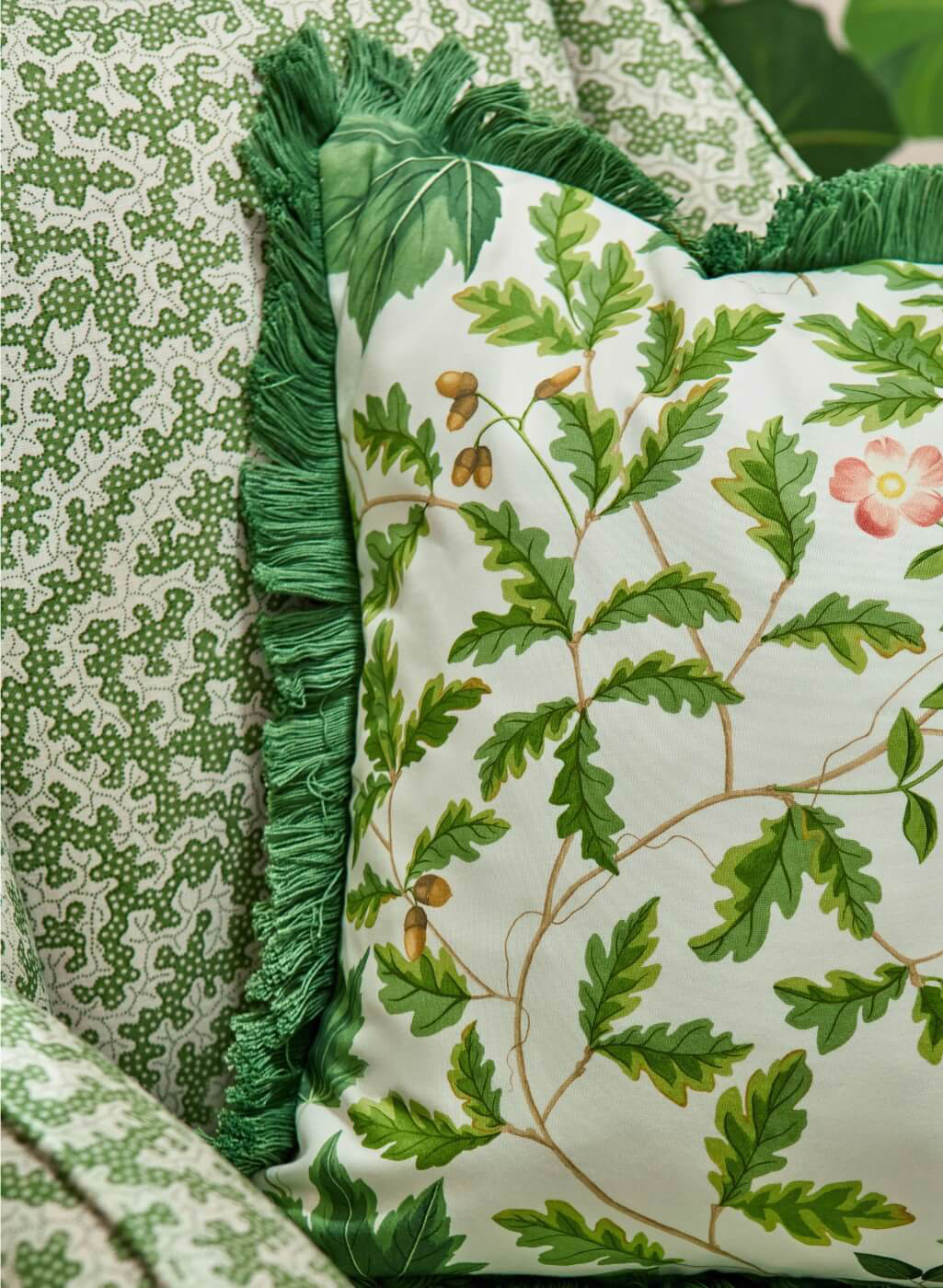 Stoff Sycamore and Oak - Botanical Green