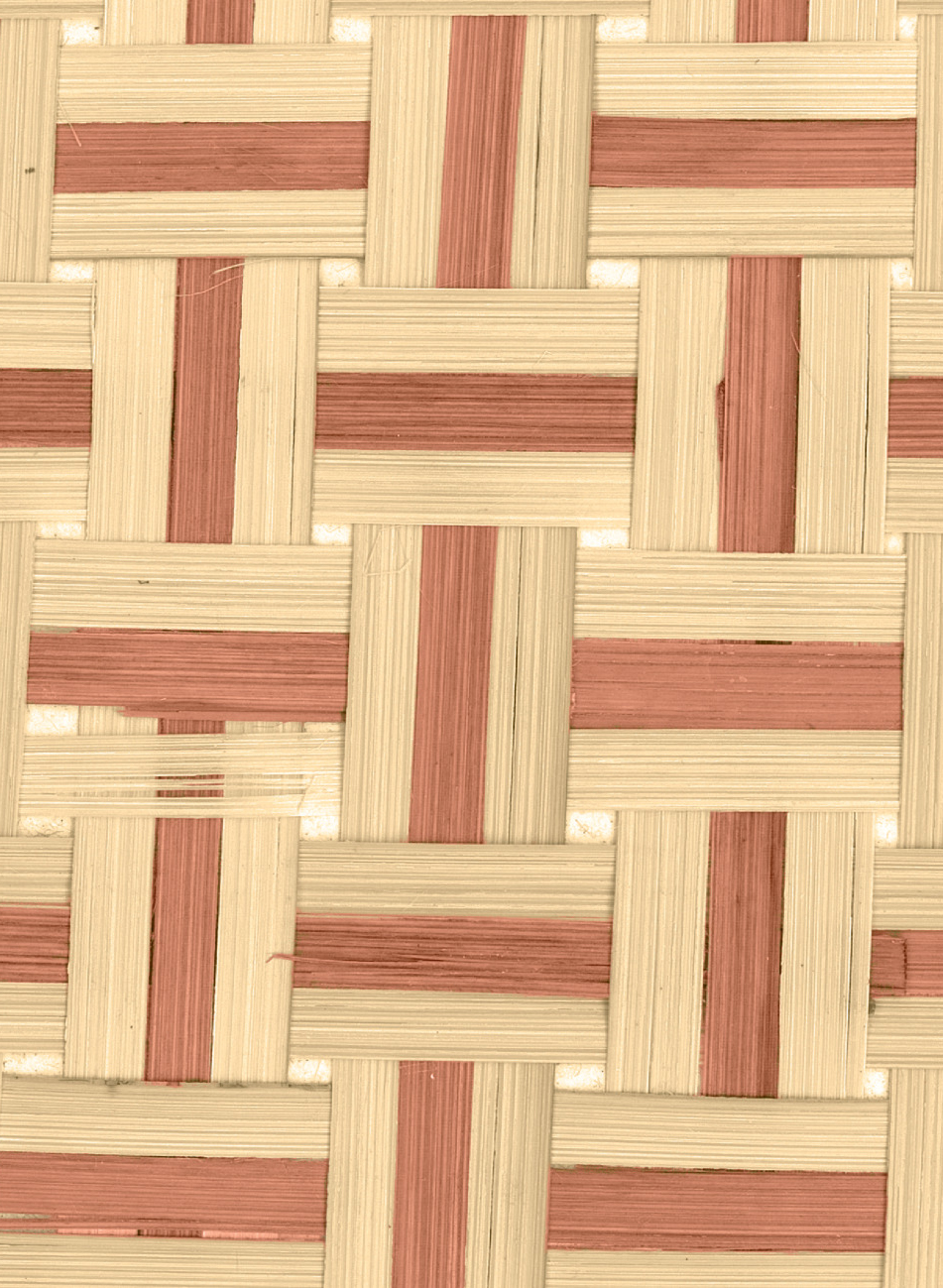 Tapete Bambou Bi-Couleur - Naturel Tabac