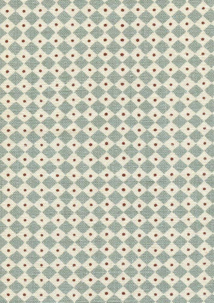 Fabric Diamond Dot - Sea Holly