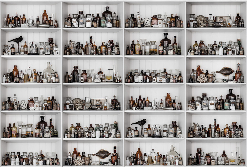 Wandbild Cabinet of Curios - Raw
