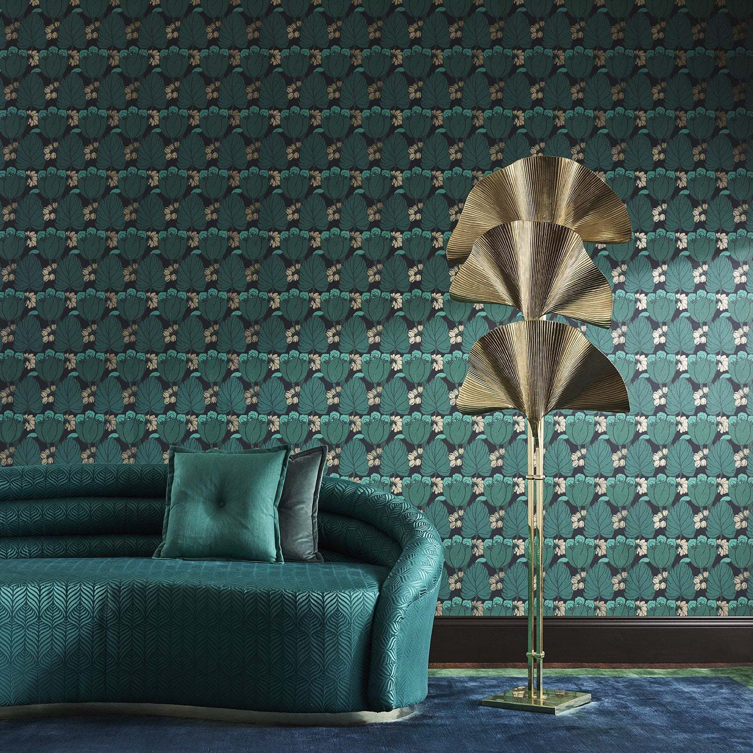 Tapete Regency Tulip - Jade