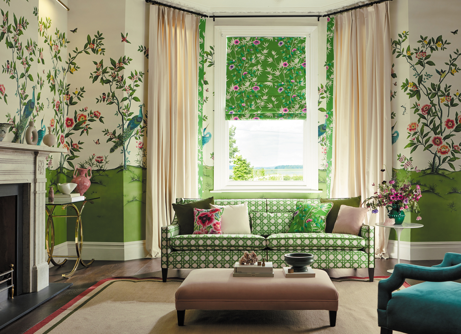 Wandbild Florence - Fig Blossom/ Apple/ Peony