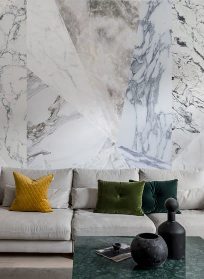 Wandbild Big Diamond Marble