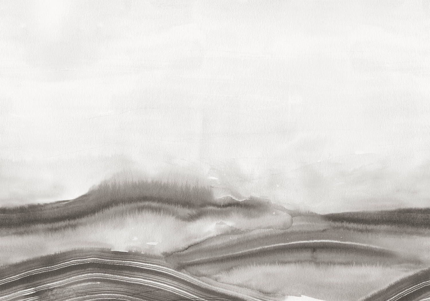 Wandbild Atmospheric Haze - Onyx