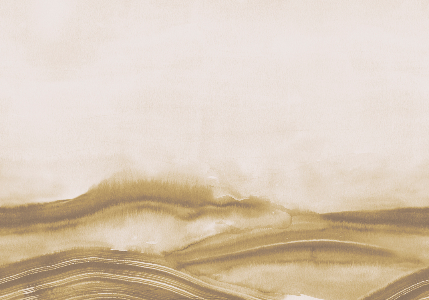 Wandbild Atmospheric Haze - Amber