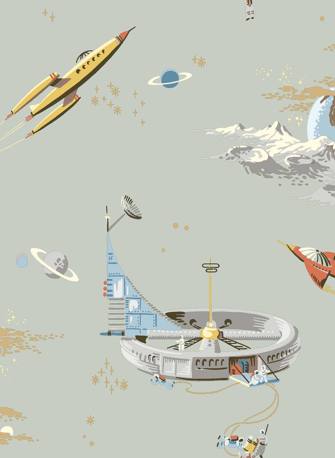 Tapete Space Adventure - 8154
