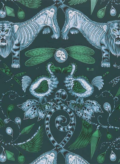 Tapete Extinct - Navy
