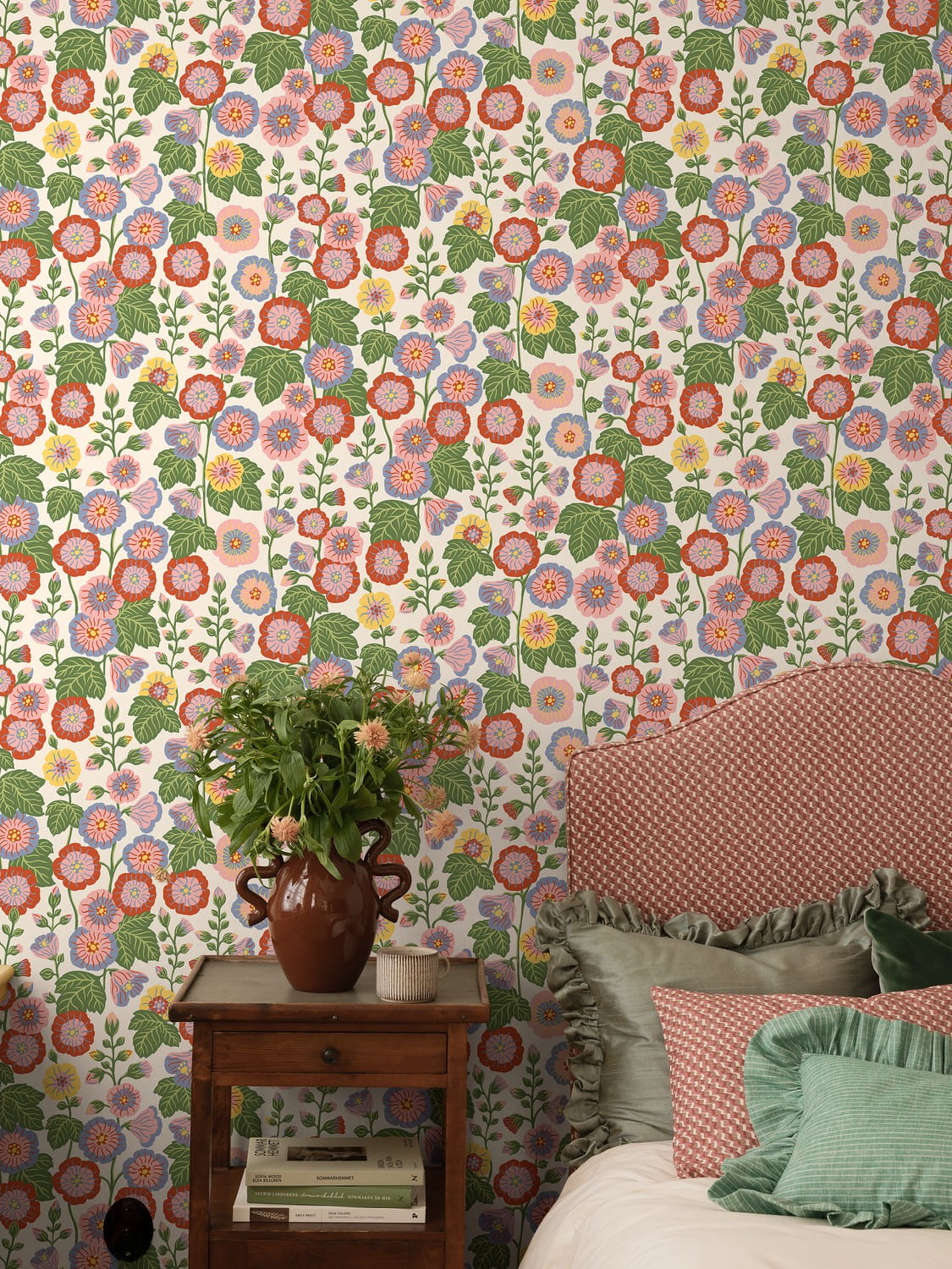 Tapete Happy Hollyhocks - 9171