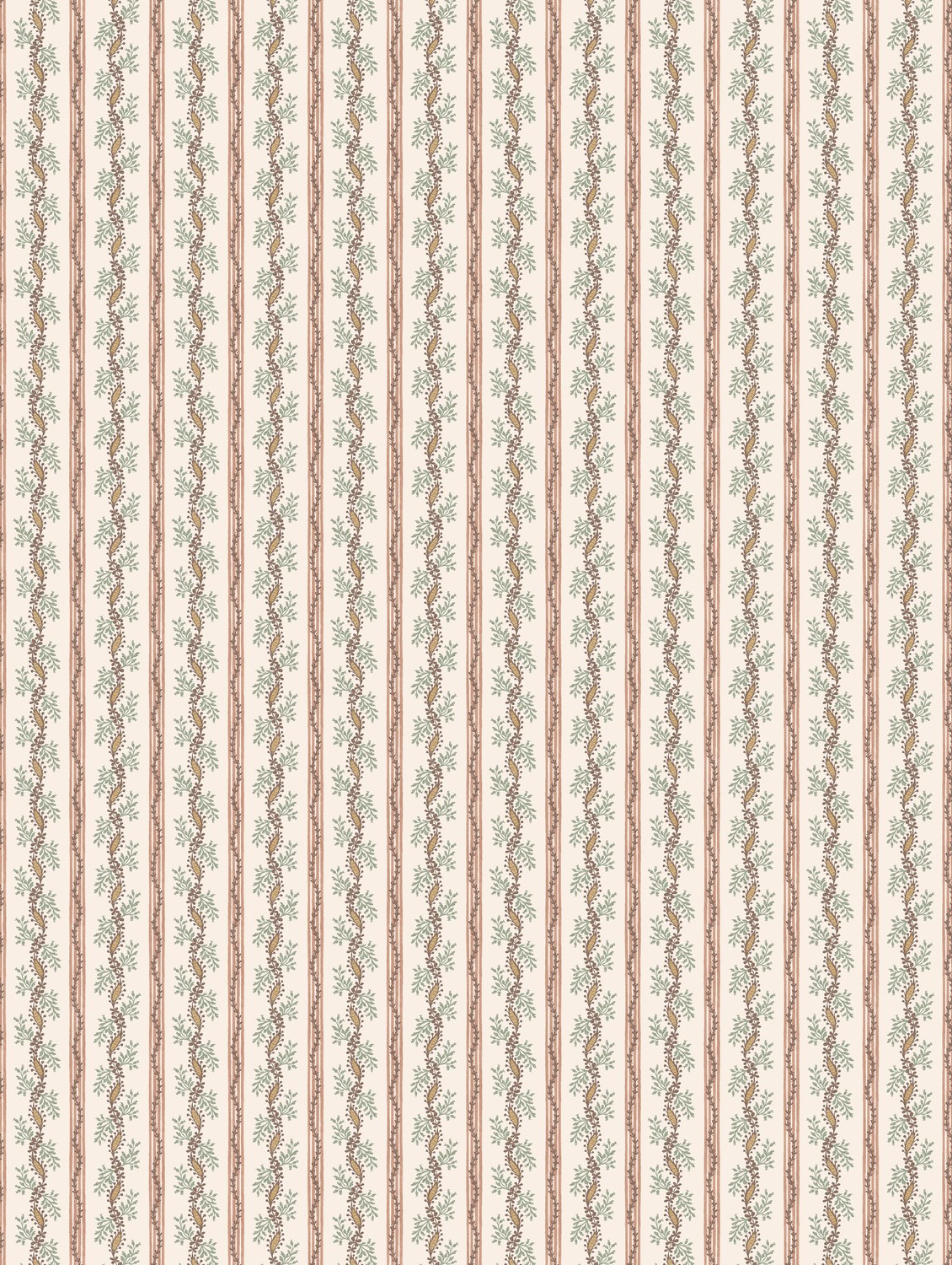 Tapete Odile - Coral/ Eucalyptus