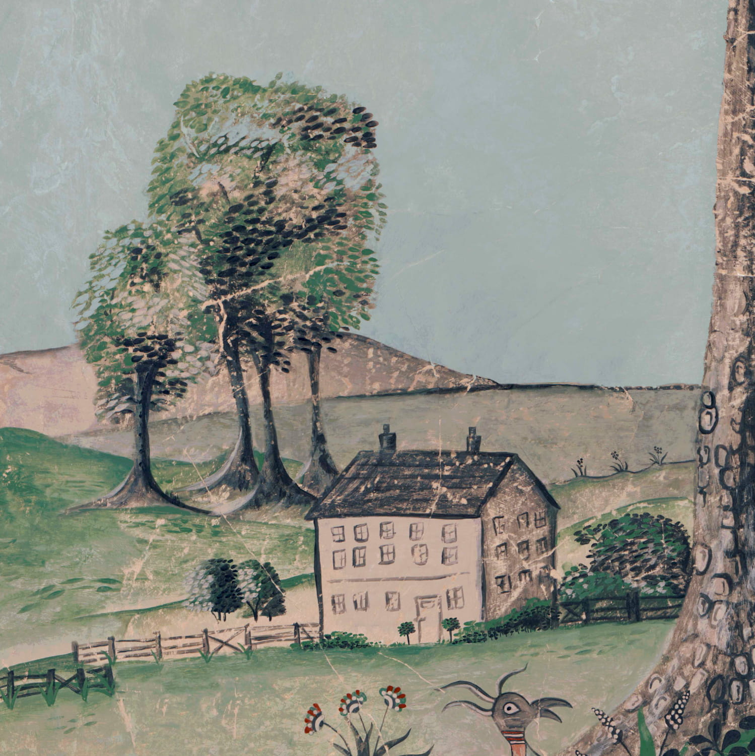Wandbild Mythical Land - Summer Storm