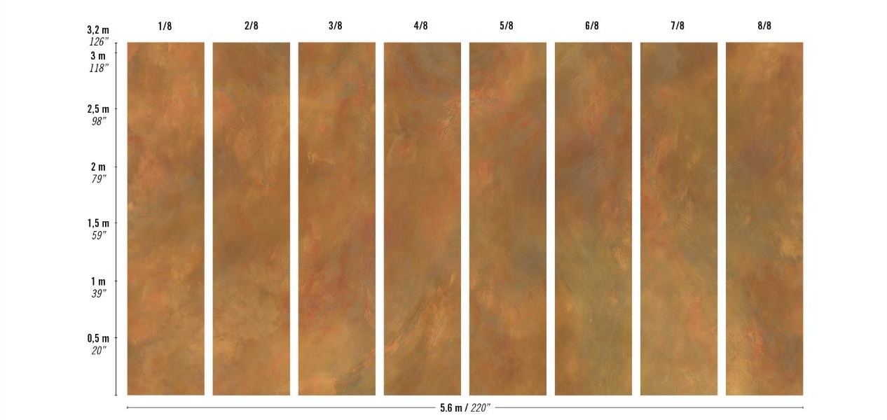 Carta da parati panoramica Murmures de lumières - All Panels