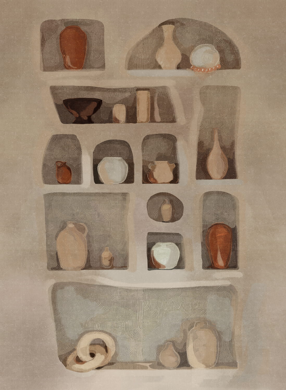 Wandbild Lekythos - 7690