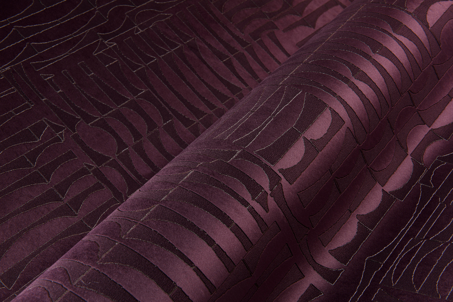 Tapete Barkhan - Burgundy