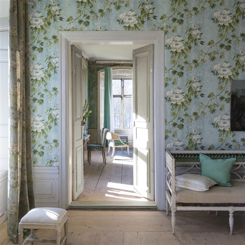Tapete Floreale - Celadon