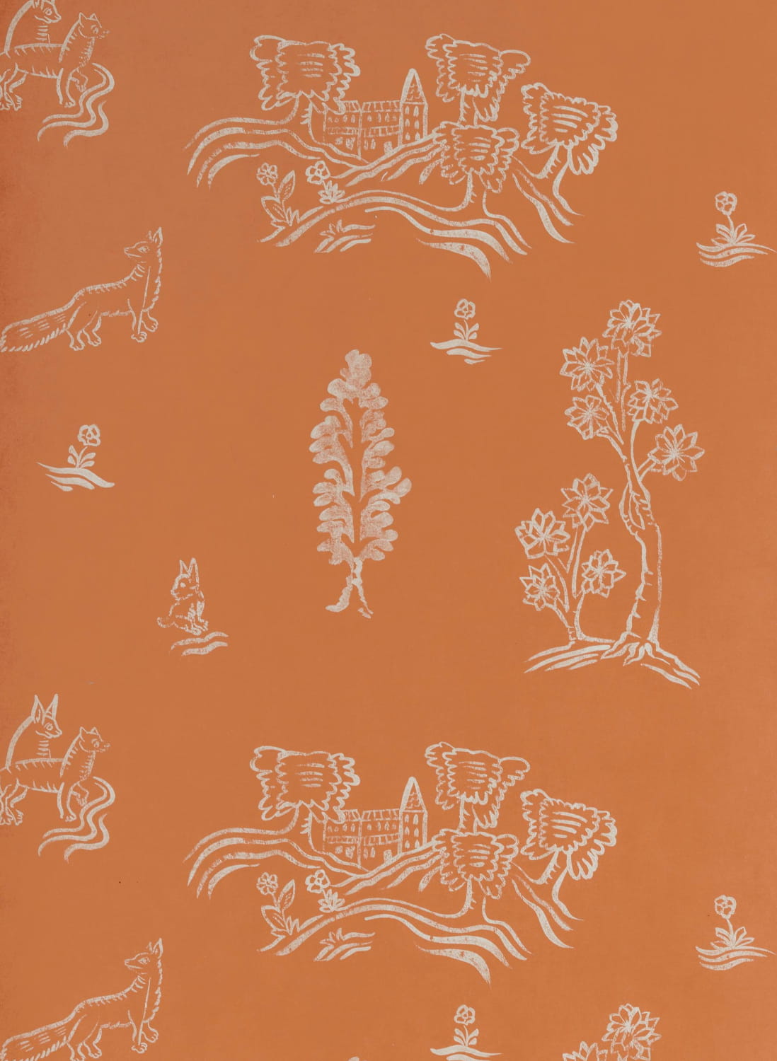 Tapete Wychwood - Melon Orange