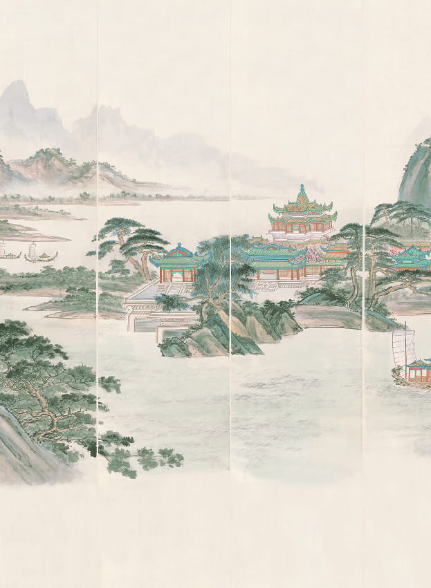 Wandbild Kaisui - Pastel Panel 4