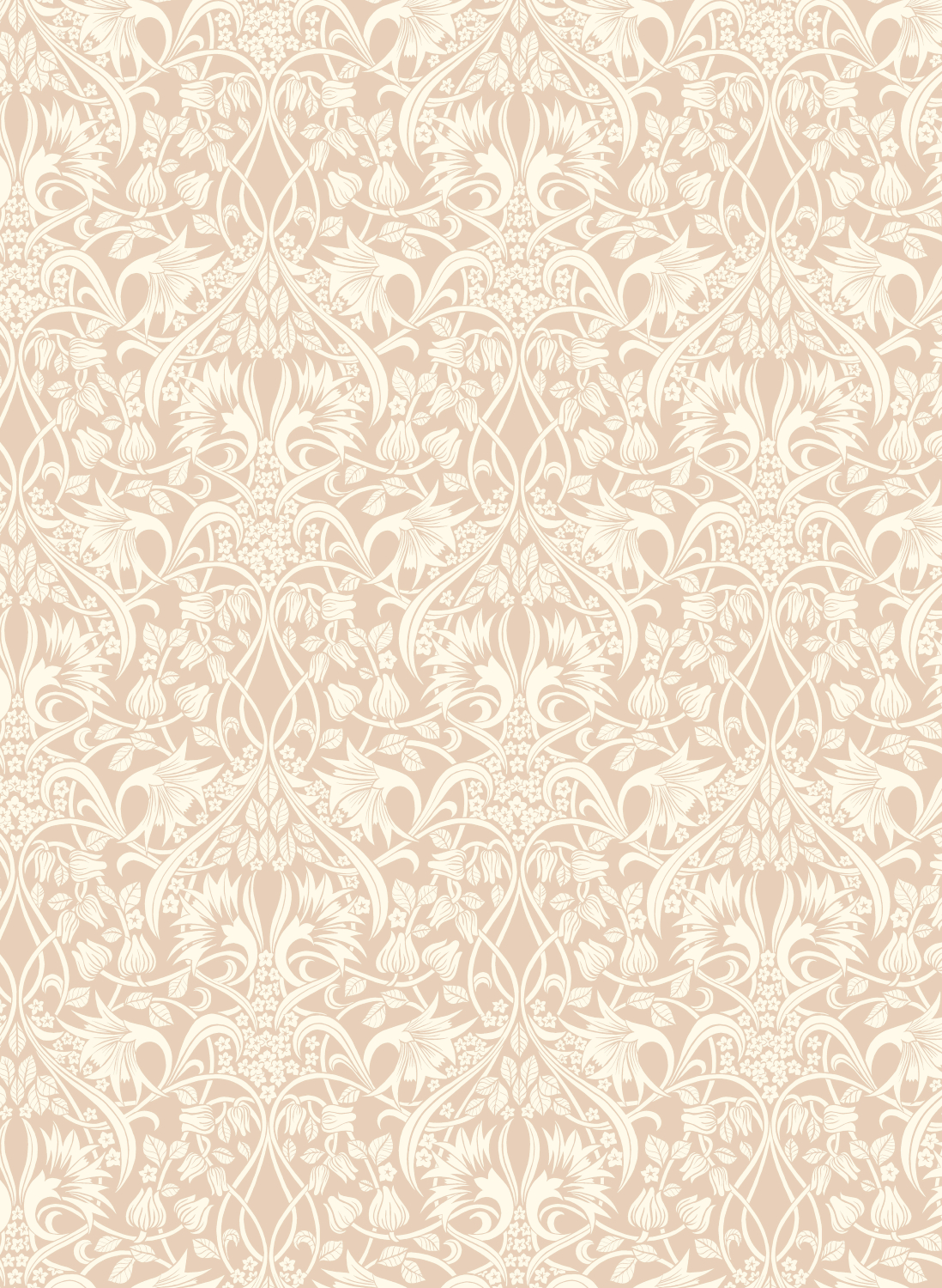 Tapete Fritillerie - Blush
