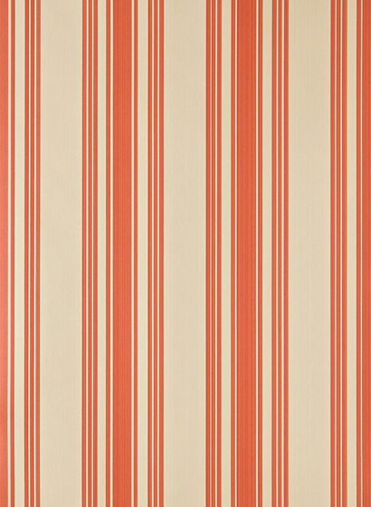 Tapete Tented Stripe - String/ Red