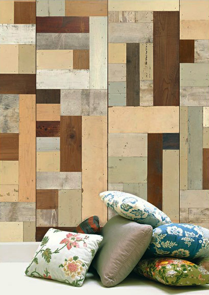 Tapete Scrapwood 06
