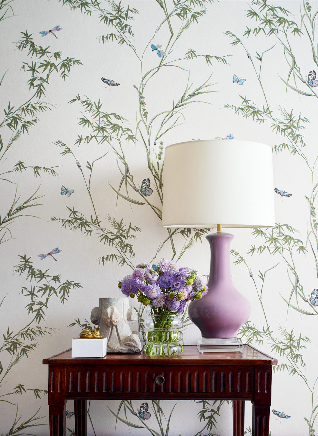 Tapete Virginia - Beige and Sage