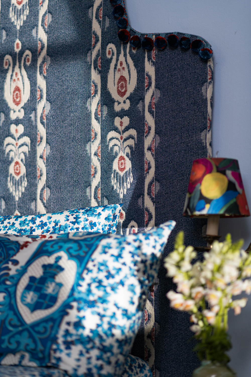 Stoff Kiraly Indigo - Woven - FB00190