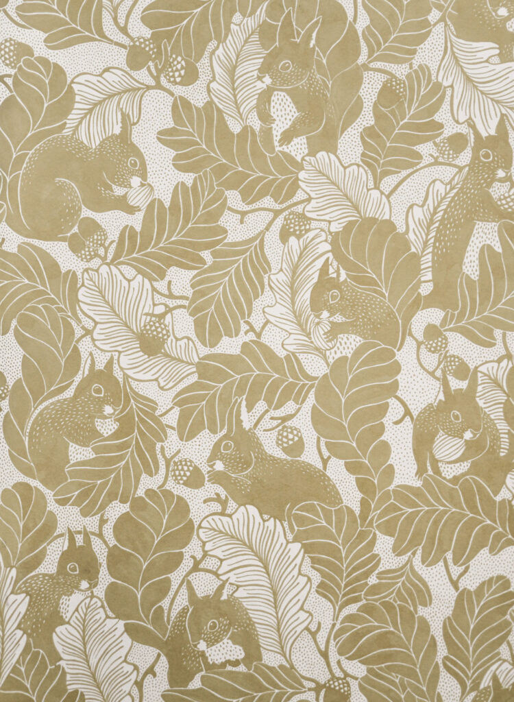 Tapete Oak Tree Tails - Golden Sand