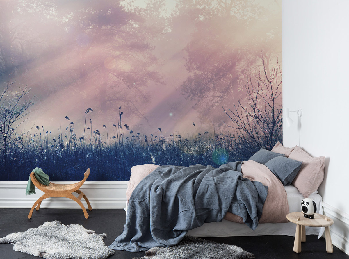 Wandbild Pink Dawn