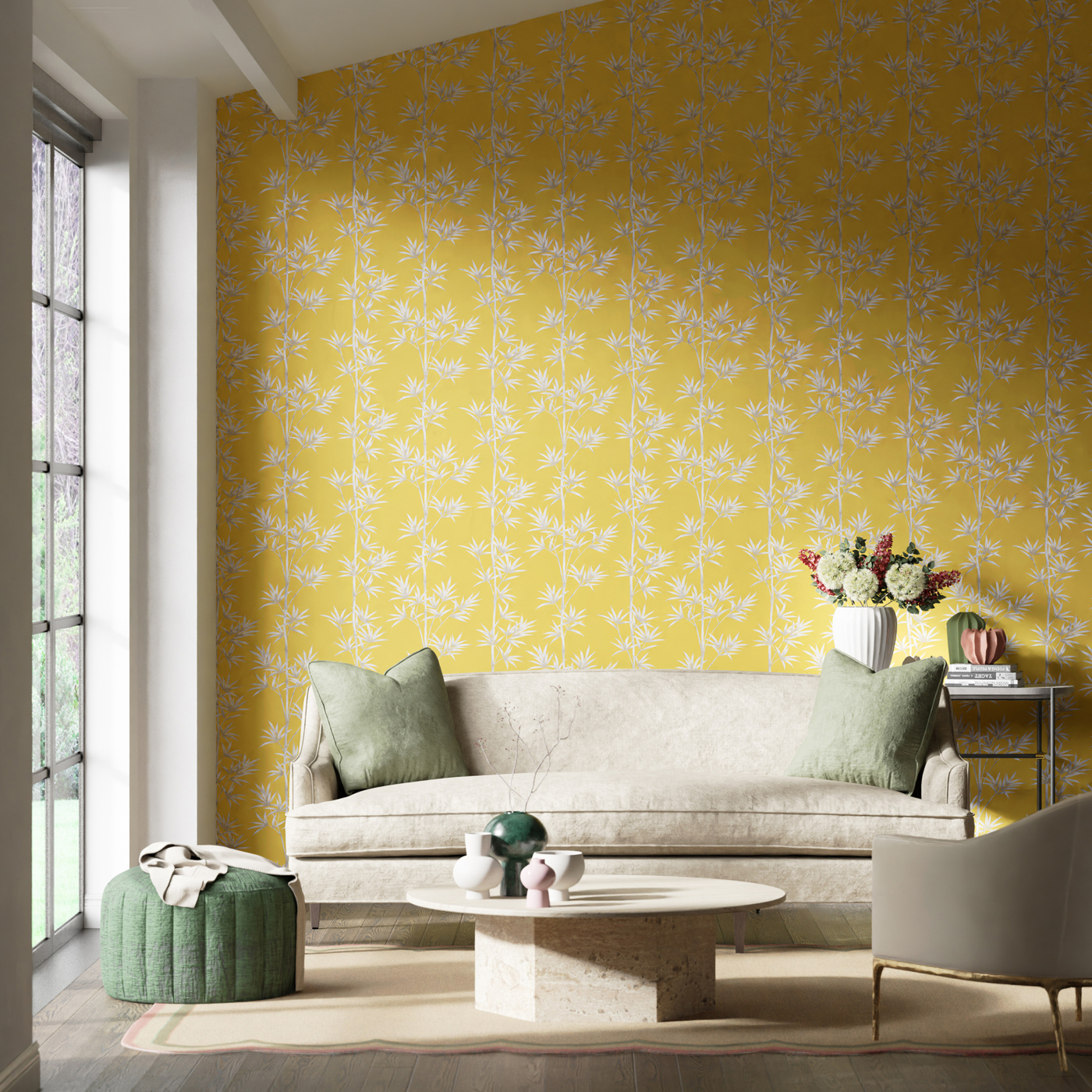 Tapete Isabella - Honey/ Porcelain