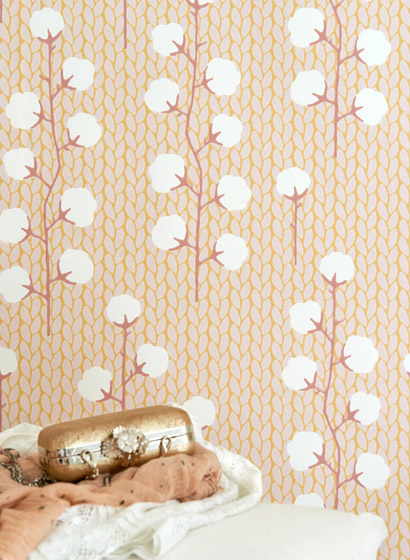 Carta da parati Sweet Cotton