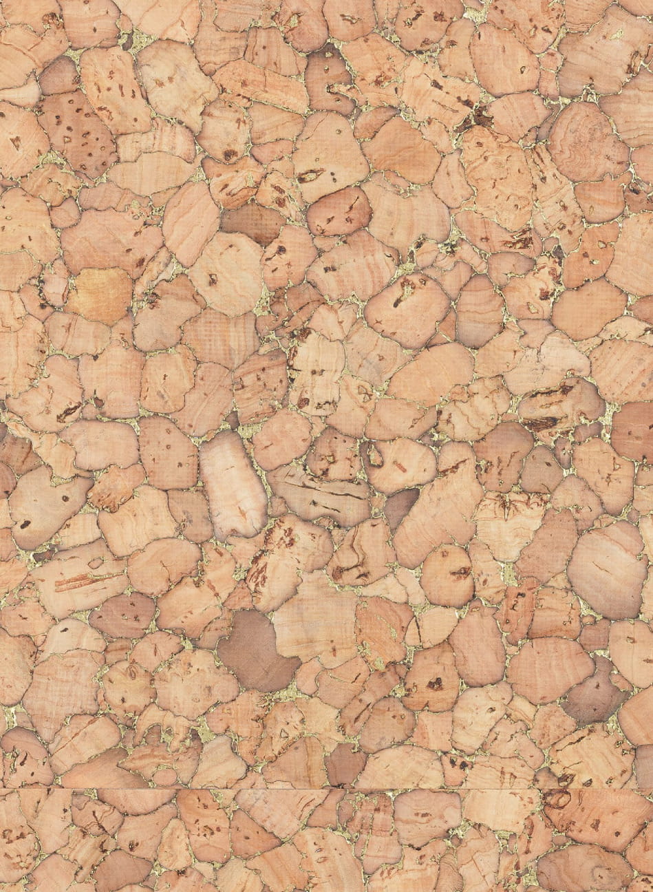 Tapete Liège Pépite - Or Naturel