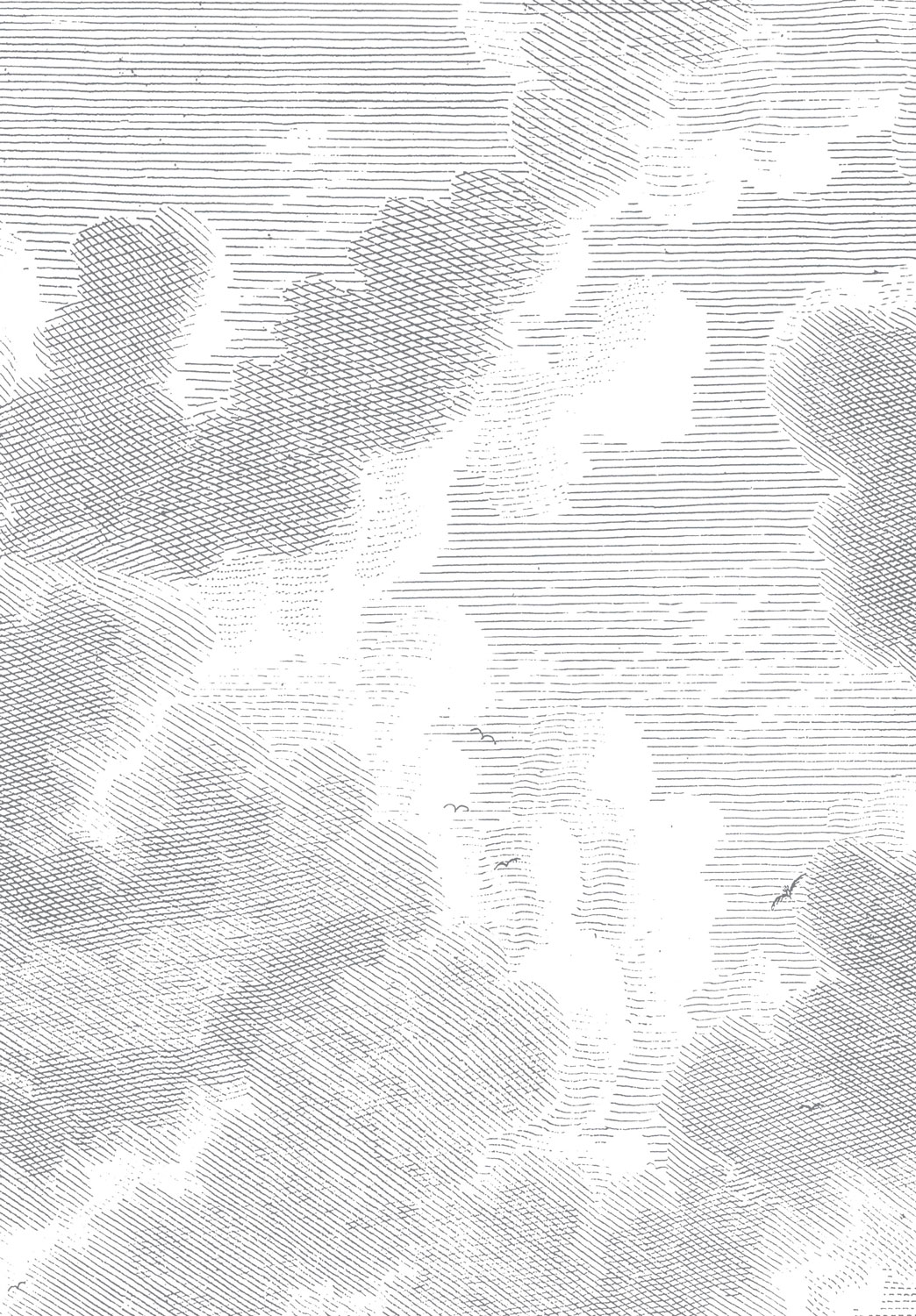 Wandbild Engraved Clouds 2 - M