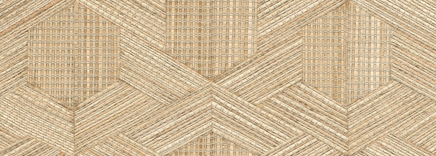 Tapete Reflect - Golden Straw