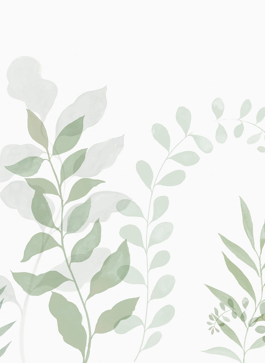 Wandbild Grow - green