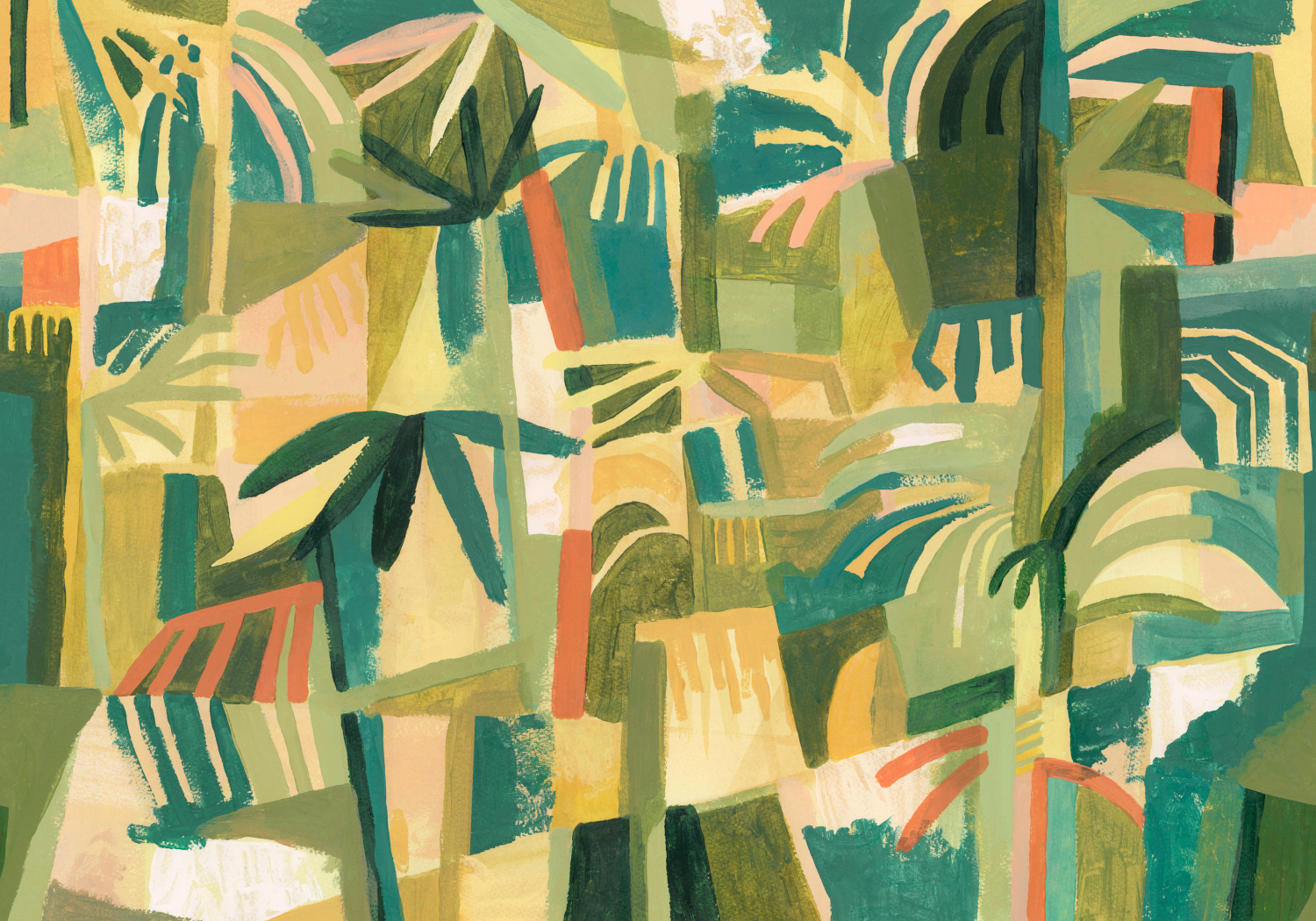 Wandbild Amazonia - Lima