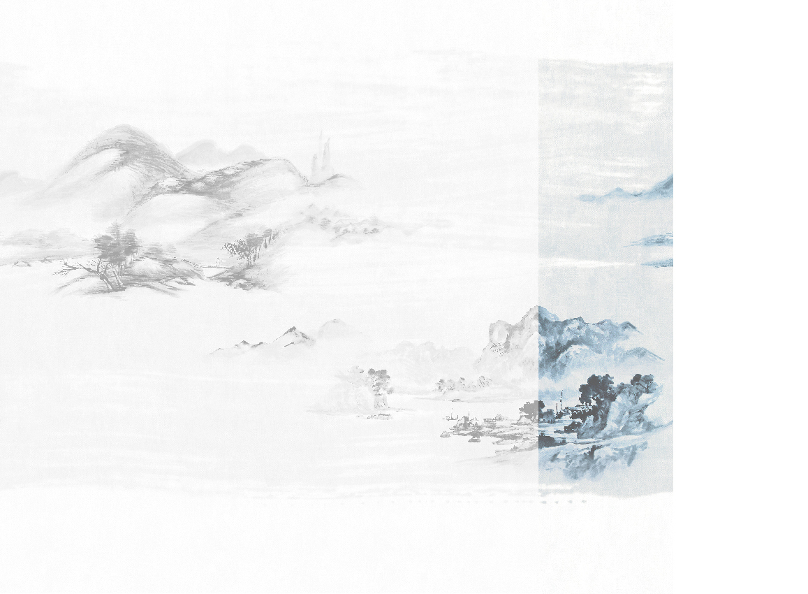 Wandbild Kawa - Blue Panel 5